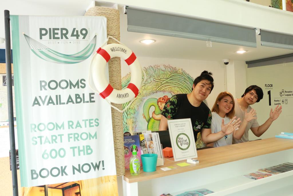 בנגקוק Pier 49 Hostel מראה חיצוני תמונה
